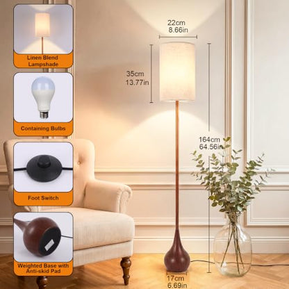 Floor Lamp with Foot Switch