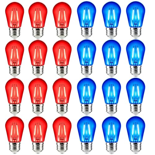 S14 2W Replacement Bulbs for String Lights