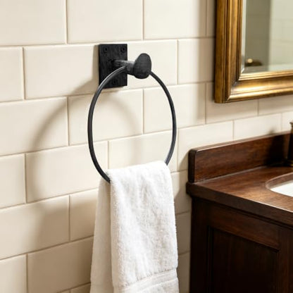 Cast Iron Hand Towel Holder Wall Mount