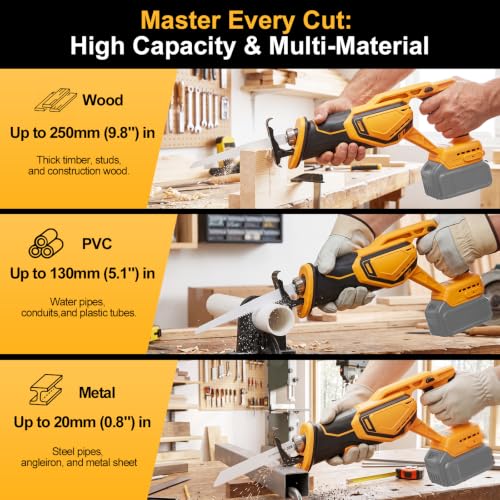 Brushless Cordless Reciprocating Saw