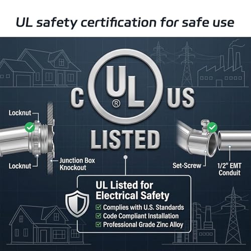 EMT Offset Connectors UL Listed