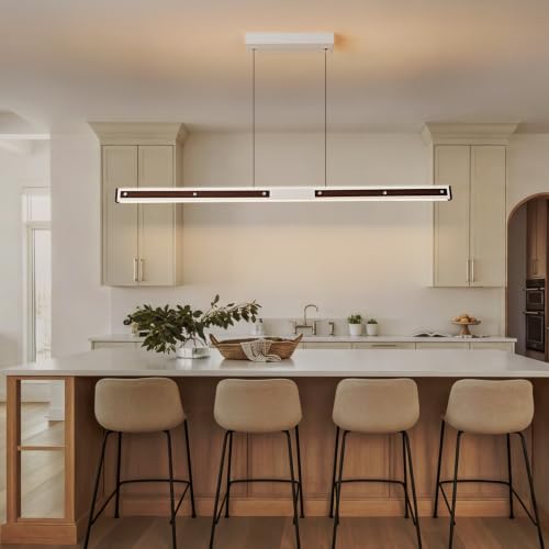 47" Linear Pendant Light (White / 47inch)