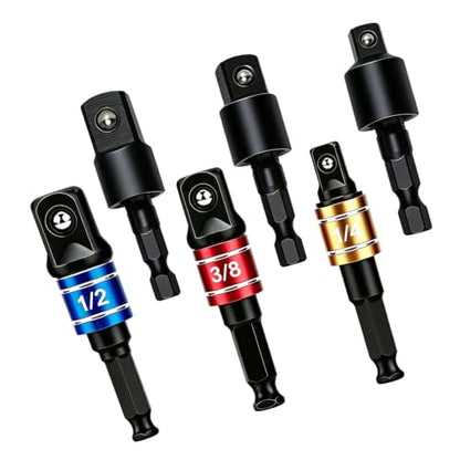 Flexible Drill Bit Extension and Right Angle Adapter Set