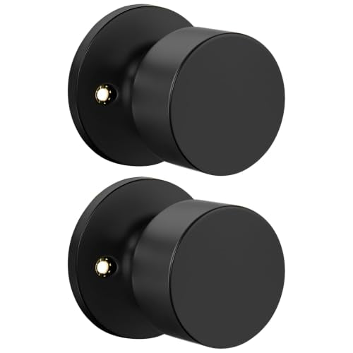 Matte Black Door Knobs MS2733