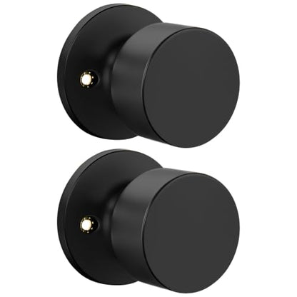 Matte Black Door Knobs MS2733
