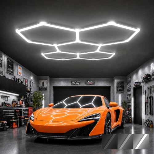 Hexagon Garage Lights (5 Hex)