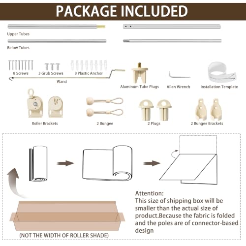 Outdoor Roller Shades for Patio (Sesame / 72"W x 72"H)