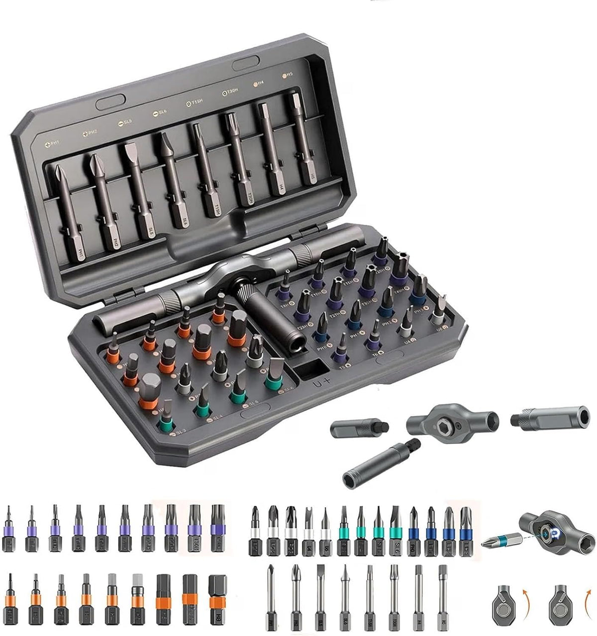 Magnetic Screwdriver Set (Upgraded 42 In 1)