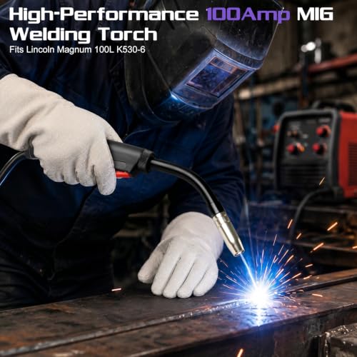 14.5FT 100 Amp MIG Welding Gun Torch (Black)