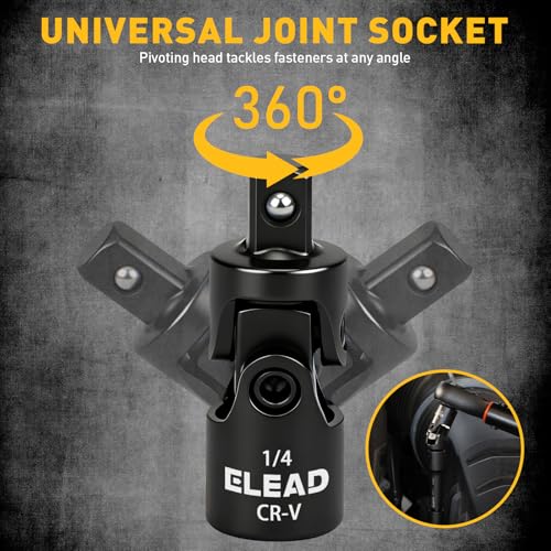 1 2'' Drive Deep Impact Socket Set