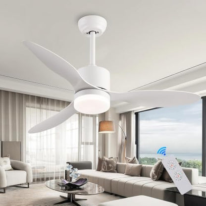 42'' Ceiling Fans with Lights and Remote