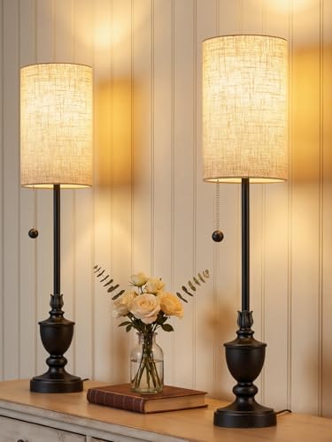 Buffet Table Lamps Set of 2