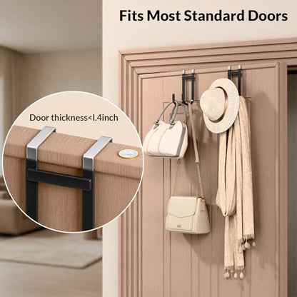 Over The Door Hooks 4 Pack