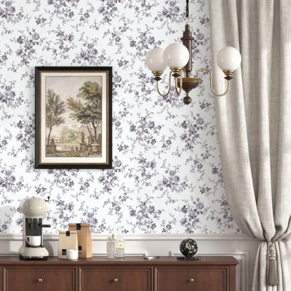 Floral Peel and Stick Wallpaper Vintage Floral Contact Paper