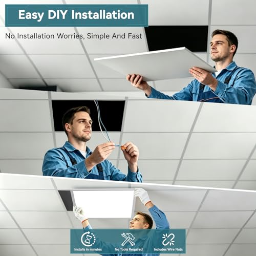 2 Pack 2x2 LED Flat Panel Light