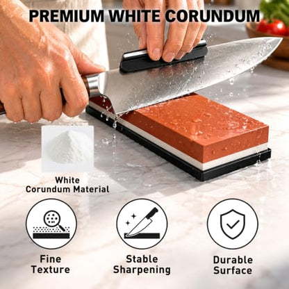 Knife Sharpening Stone Set