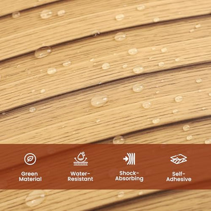 Thick Peel and Stick Slat Wall Panel Self