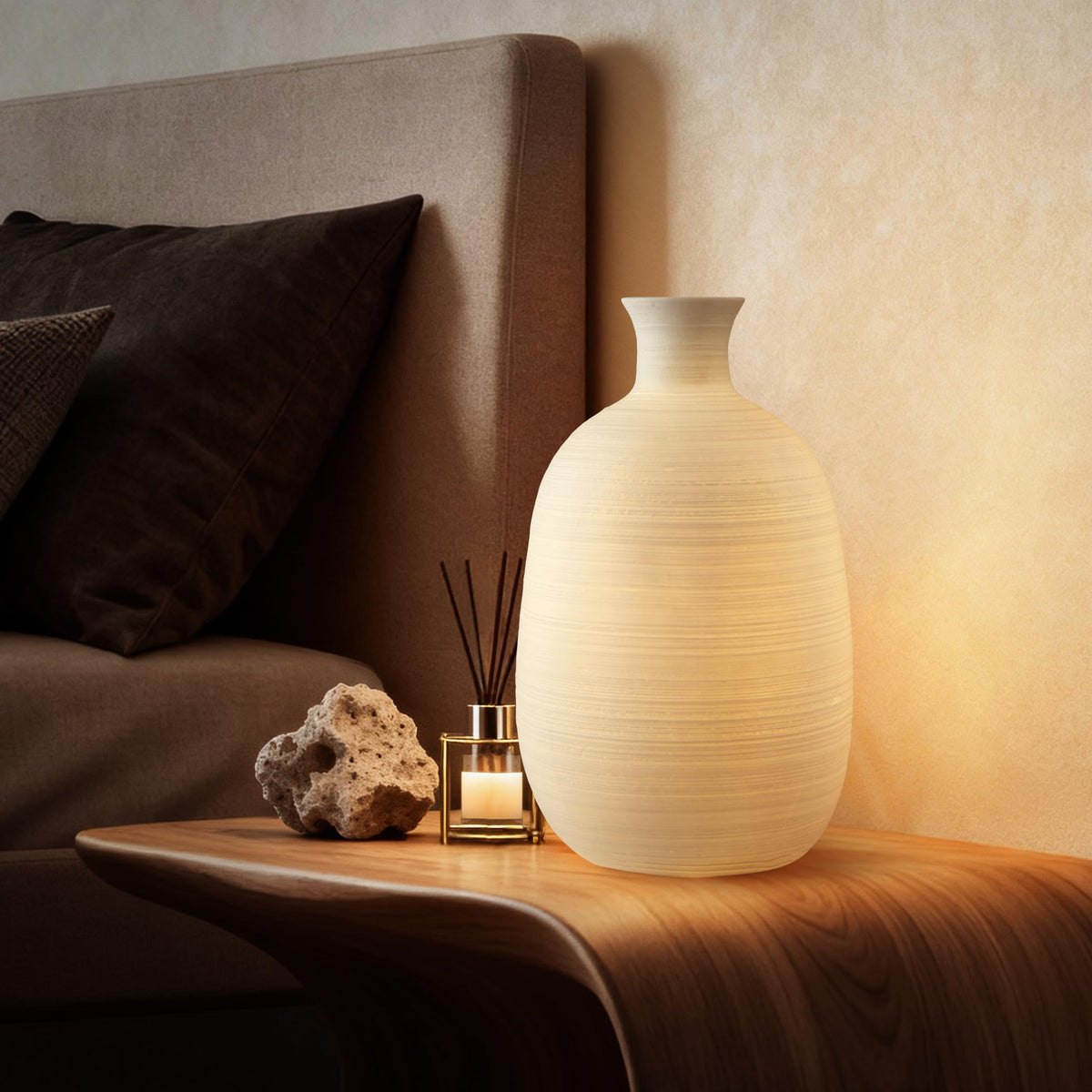 Modern Ceramic Decorative Table Lamp Living Room Bedroom Bedside