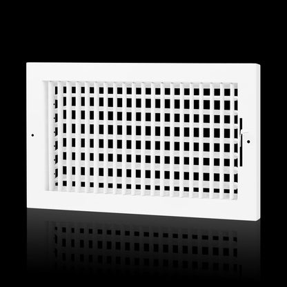 14x8 Adjustable Air Supply Grille Fit 14x8 Duct (14"Wx8"H)
