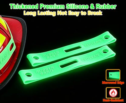 2 Pack Illuminating Firefighter Helmet Band 3rd Generation
