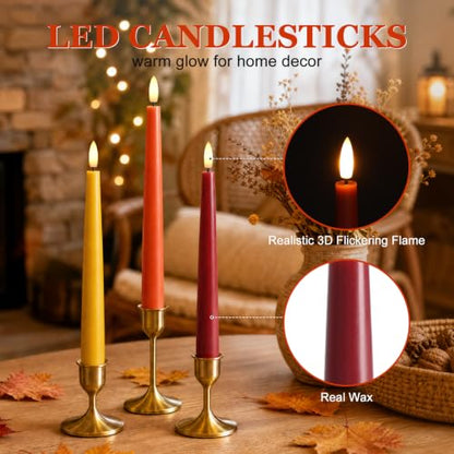 Flameless Taper Candles