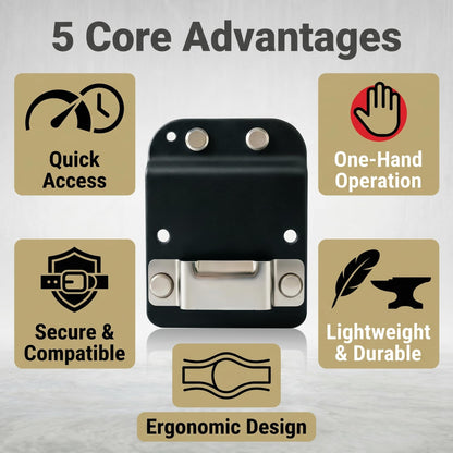 Slim) Tape Measure Holder for Tool Belt, Fits 2" Belt (Slim)