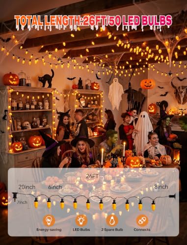 Halloween Themed String Light Collection