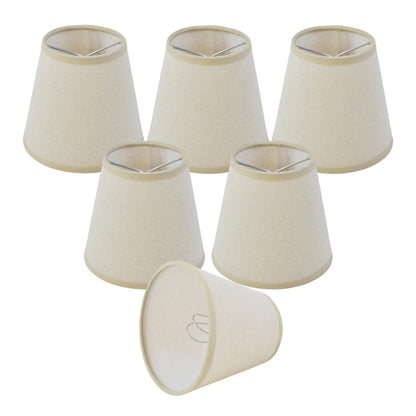 Mini Lamp Shade Chandelier Shades Set of 6 (color-51)