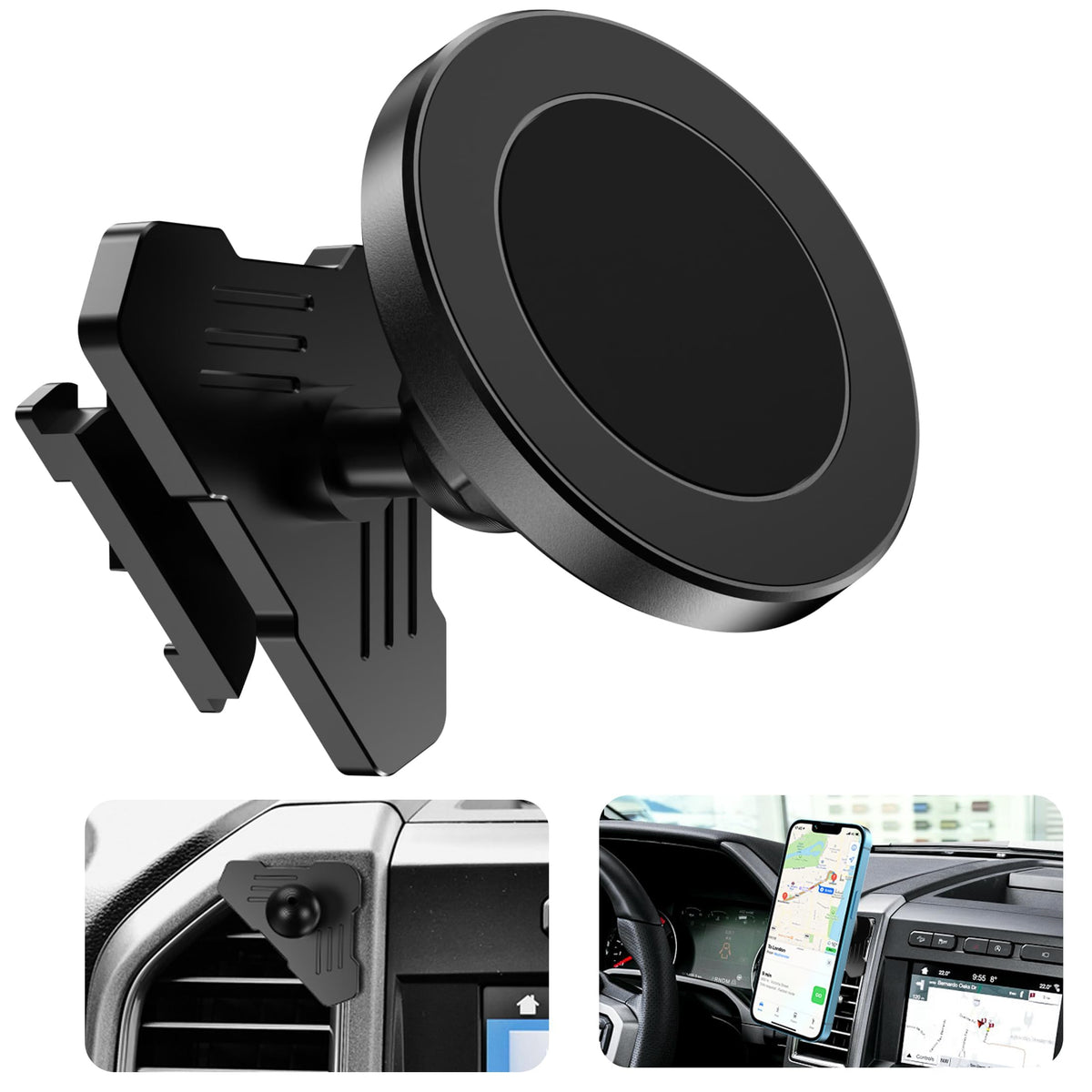 CNC Vent Phone Holder (Fits F150 2015-2020)