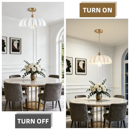 Flower Gold Chandelier