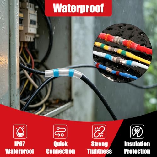 Heat Gun Kit with Heat Shrink PCS Solder Seal Wire Connectors