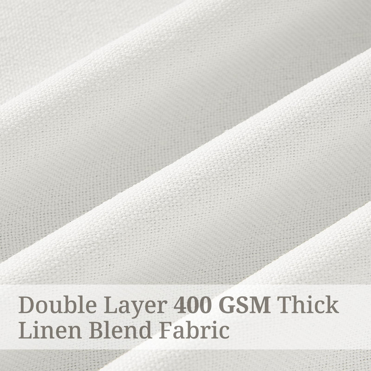 102 Inch Extra Long Curtains Solid White Blackout for Dining (Purewhite / 50"W x 102"L (Pack of 2))