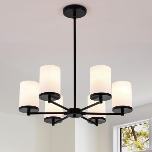 Modern 6 Light Chandelier