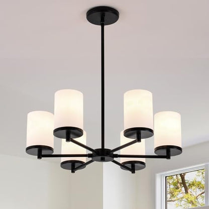 Modern 6 Light Chandelier