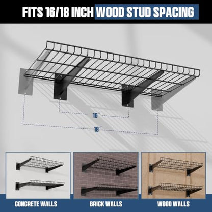 Garage Wall Shelving