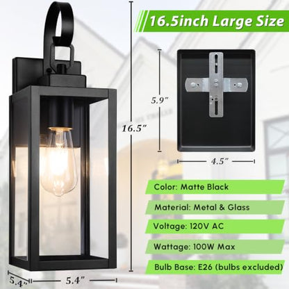 Large Outdoor Wall Lanterns