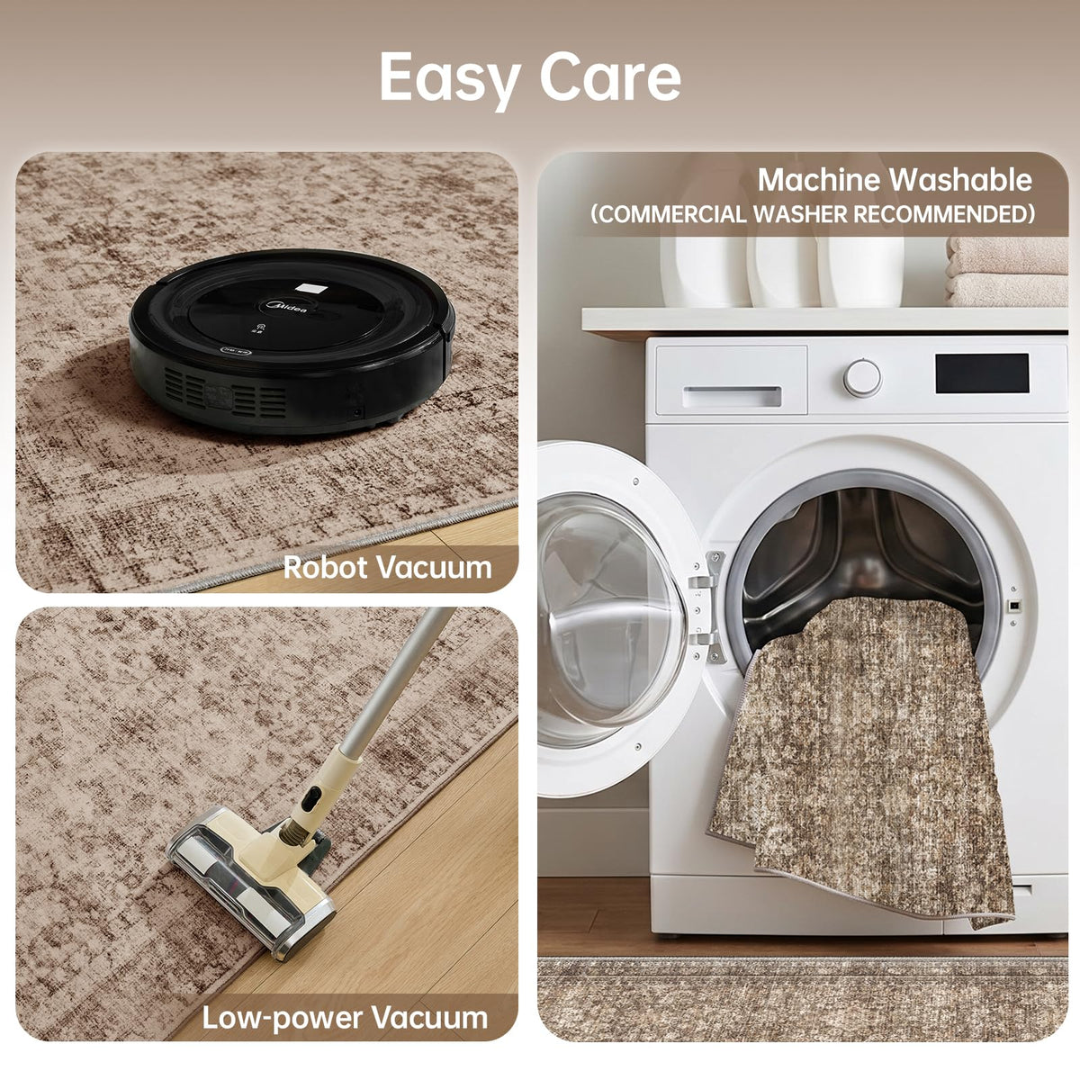 5x7 Area Rugs (Dark Brown / 5' x 7' (Rectangular))