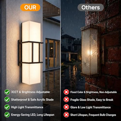 Modern LED Outdoor Wall Sconce