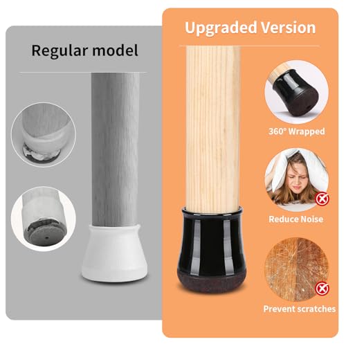 Chair Leg Floor Protectors for Hardwood Floors