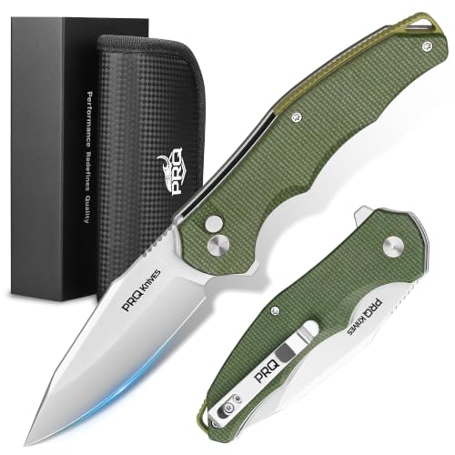 N730 Mini Folding Pocket Knife 3.35" 14C28N Stainless Steel Blade