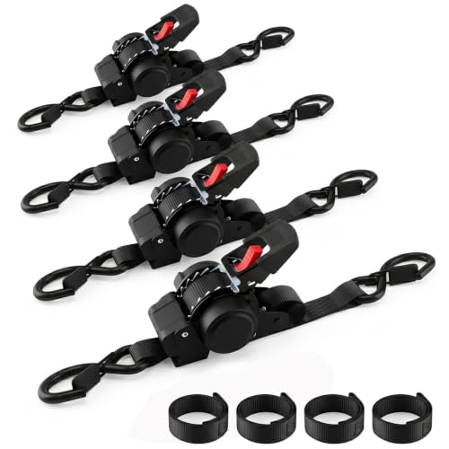 Retractable Ratchet Straps