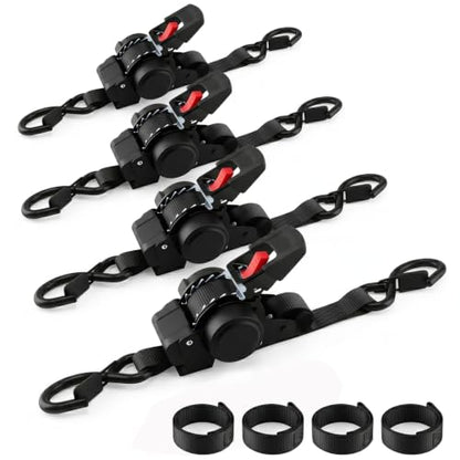 Retractable Ratchet Straps