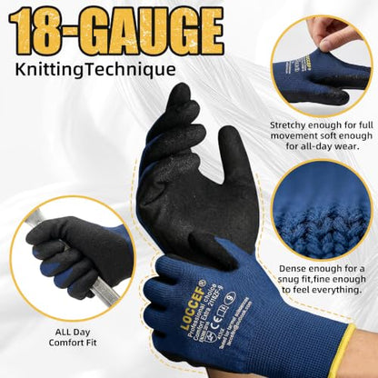 Nitrile Work Gloves