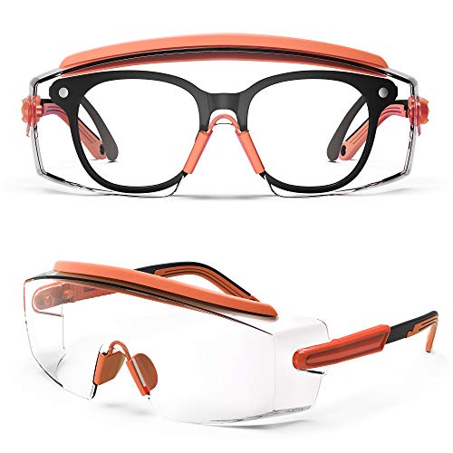 Anti fog Safety Glasses Over Glasses