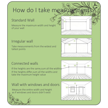 Banana Leaf Wallpaper Peel and Stick Tropical Wall Mural (Sa Mural 16 / 137" x 96")
