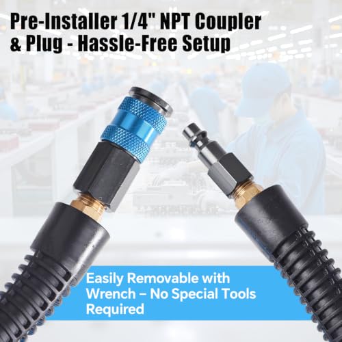 3 8 Inch Pixel Blue Air Hose