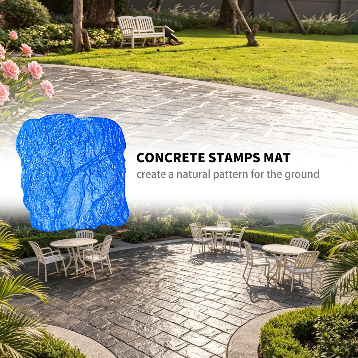 Concrete Stamps Mat 18 x 18 in (1)