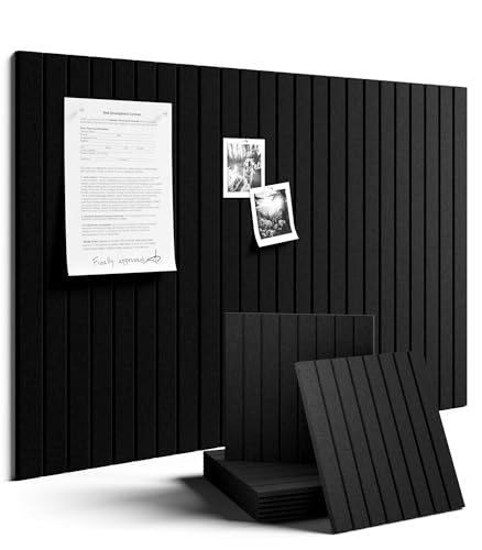Felt Bulletin Board Tiles Large 48" x 36" Cork Board Alternative