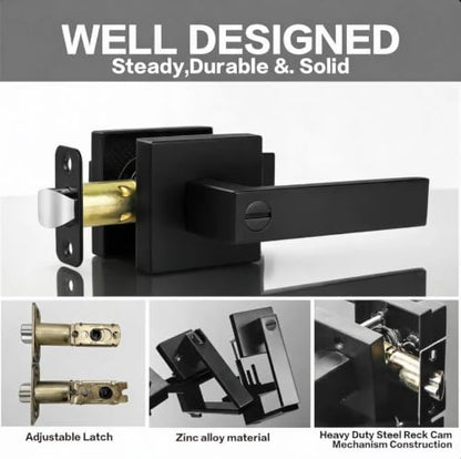 Door Handle Black Interior Door Knobs