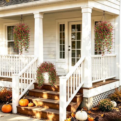 Artificial Fake Hanging Flowers Plants for Outdoor Summer Decoration